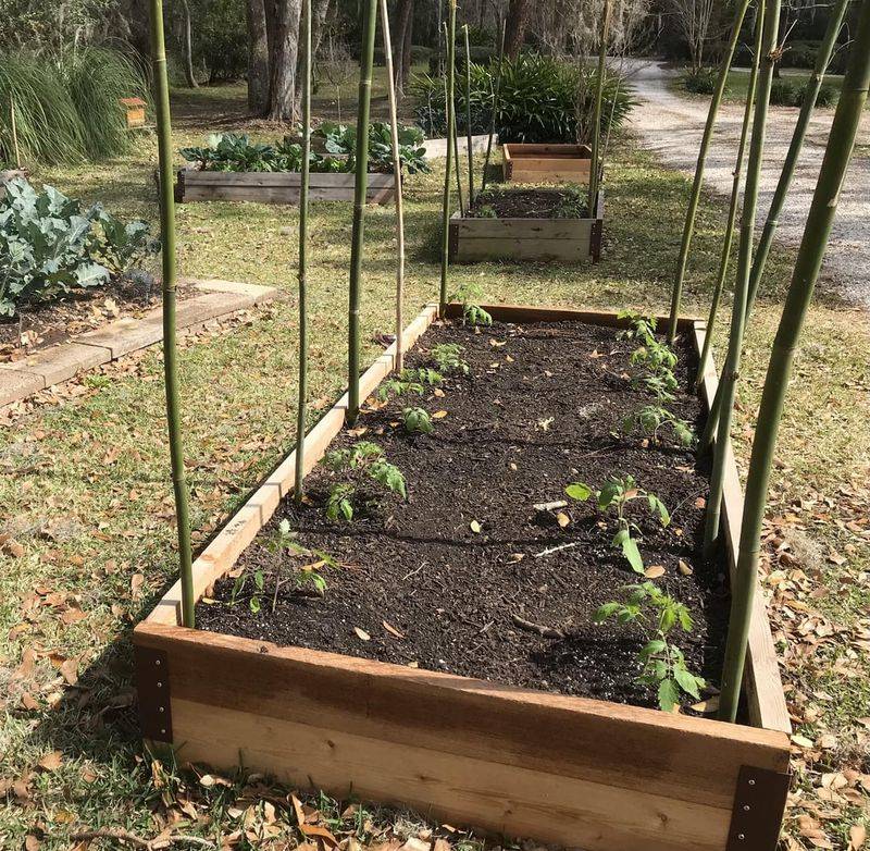 Use Stakes To Hold The Tubing In Place