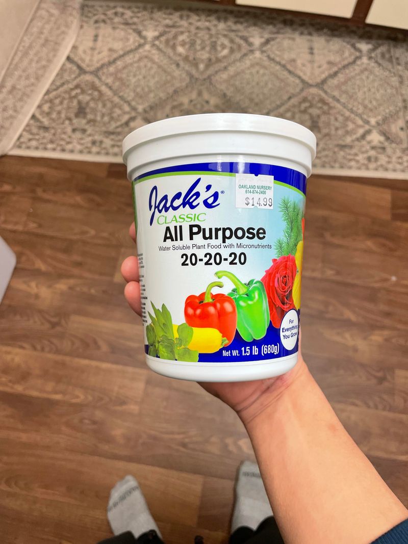 Jack’s Classic All Purpose Fertilizer