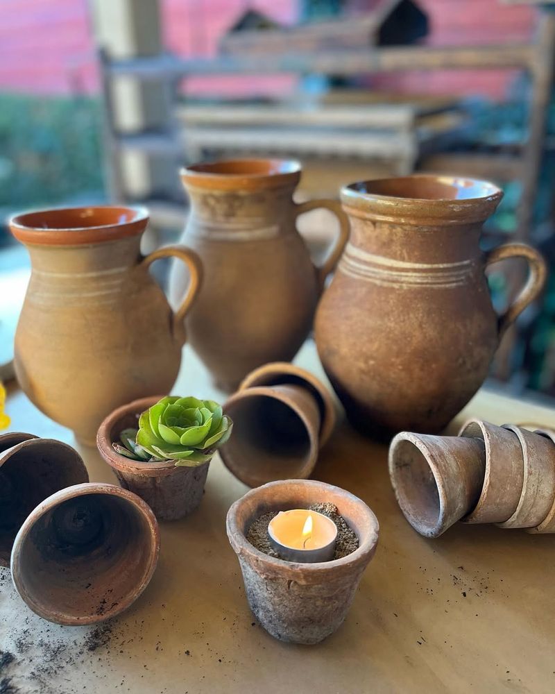 Weathered Pots