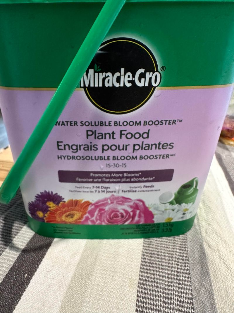 Miracle-Gro Water Soluble Bloom Booster