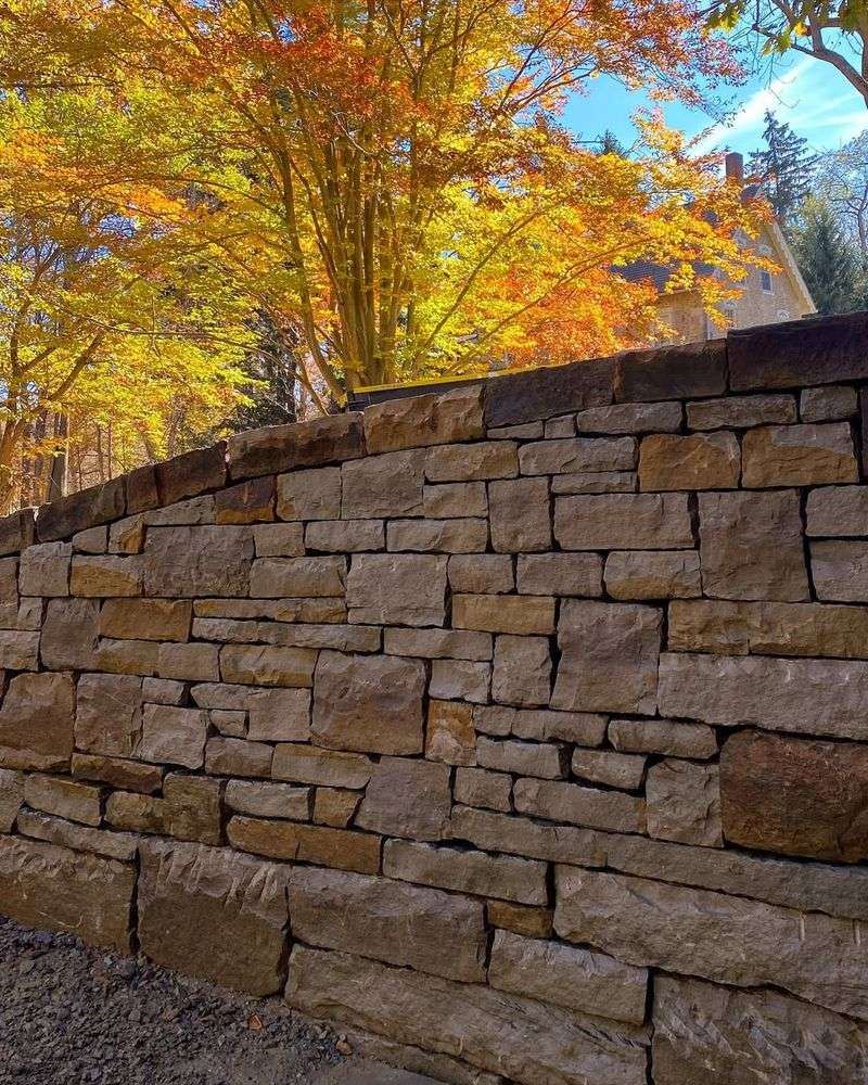 Stacked Stone Fences