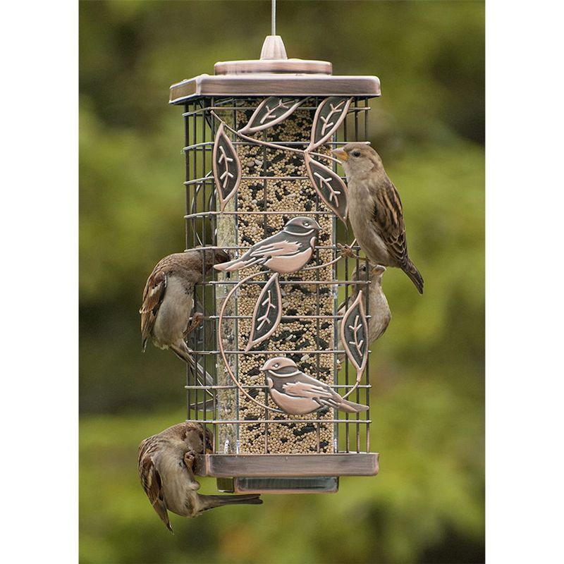 Audubon 5-Port Squirrel-Proof Tube Feeder