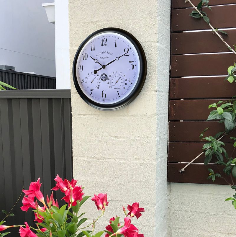 Install a Weatherproof Outdoor Clock