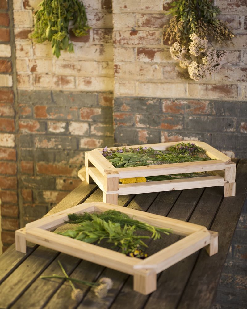 Hanging Herb Drying Rack