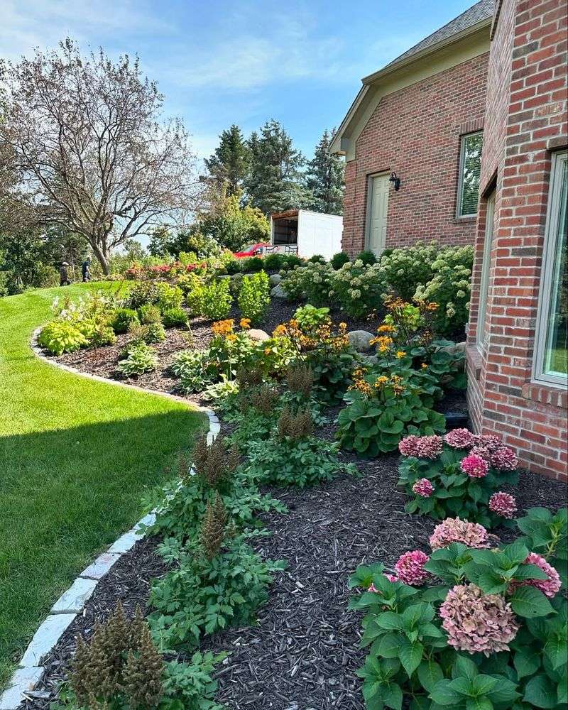 English Cottage Garden Bed