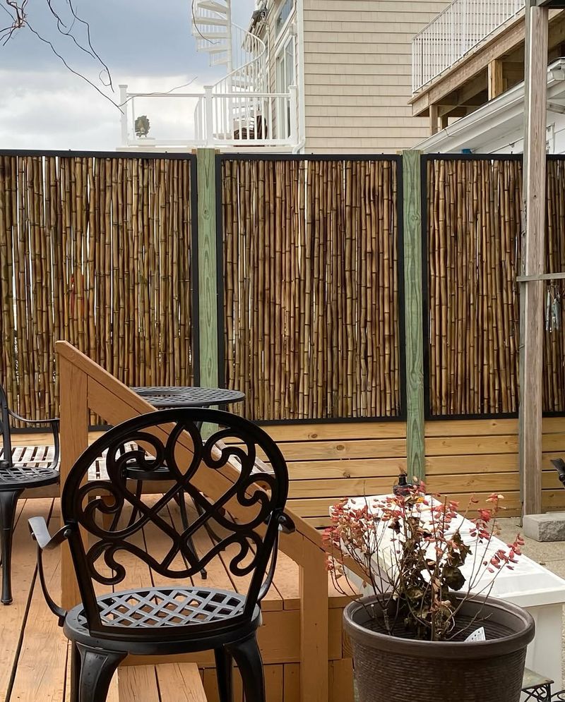 Bamboo Privacy Screen