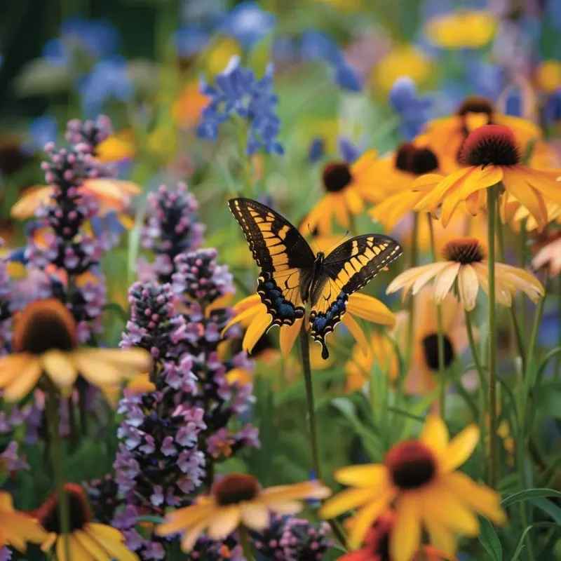 Create a butterfly garden