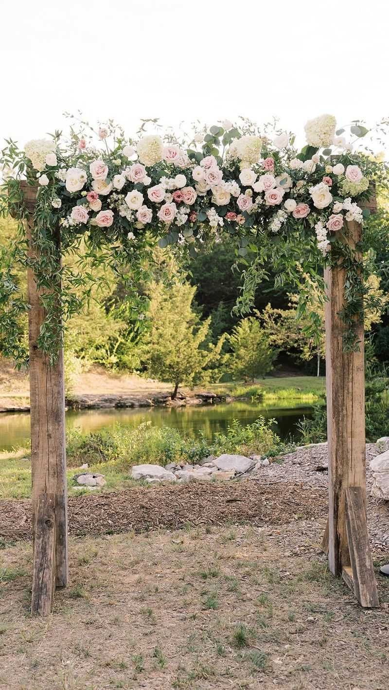 Rustic Wooden Arbor