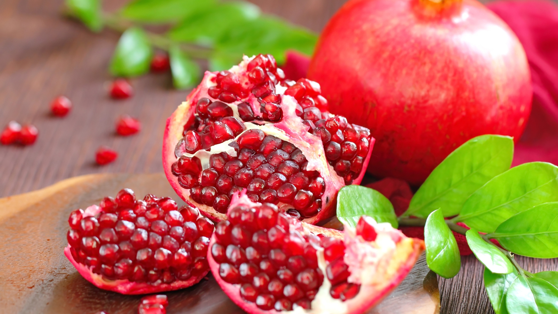 pomegranate seeds