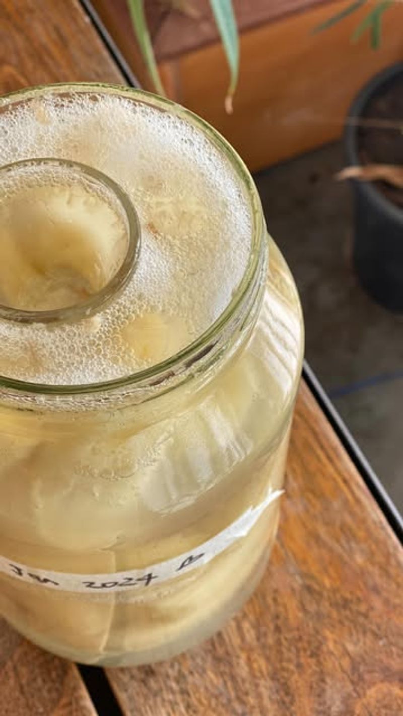 Homemade Banana Peel Vinegar