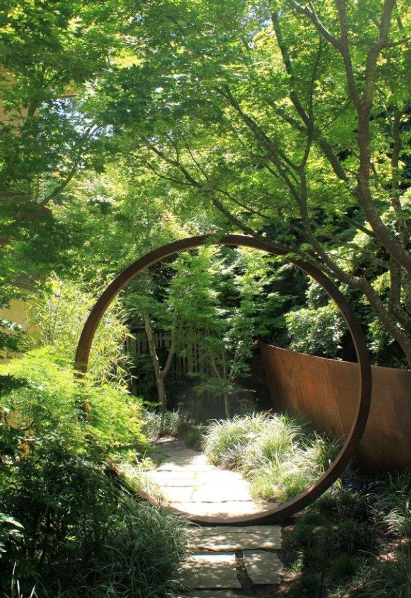 Minimalist Arch Arbor