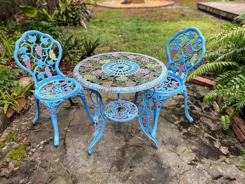 Vintage Metal Bistro Sets