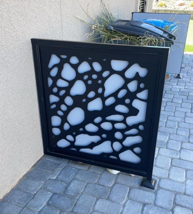 Hide Trash Bins
