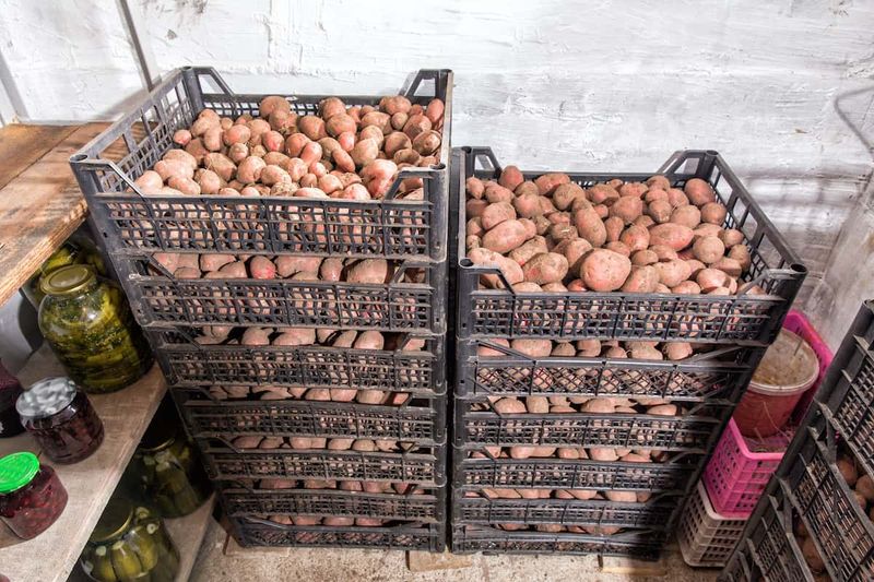 Cure Potatoes Before Storage