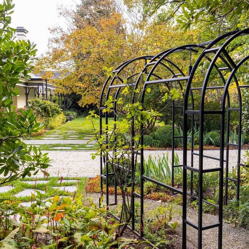 Vintage Wrought Iron Arbor