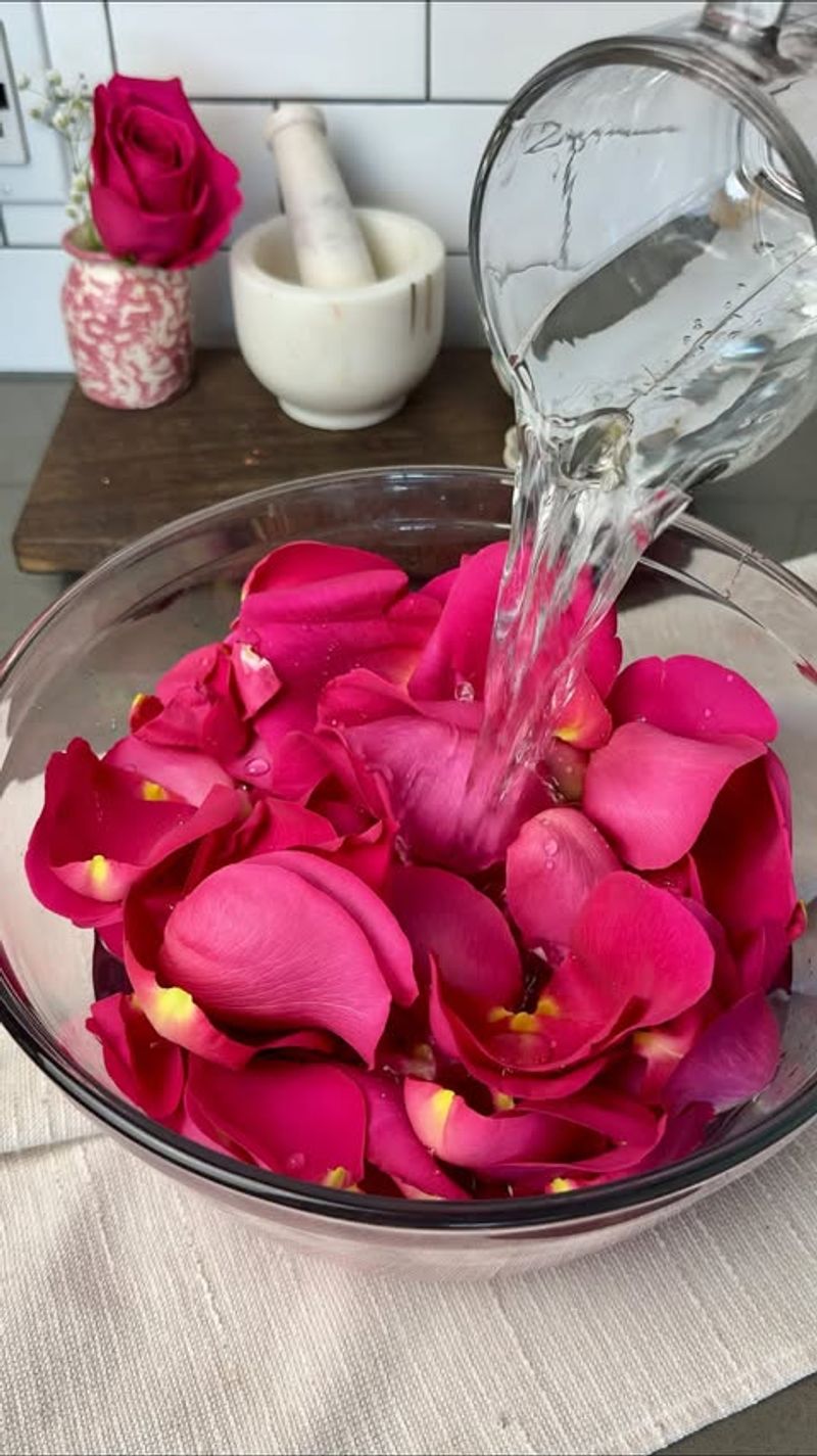 Rose Petal Hair Rinse