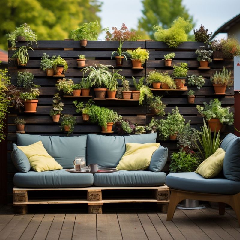 Recycled Pallet Sofas