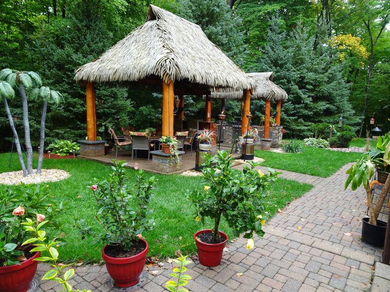 Tropical Tiki Arbor