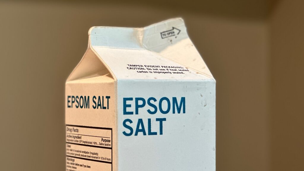 epsom salt package