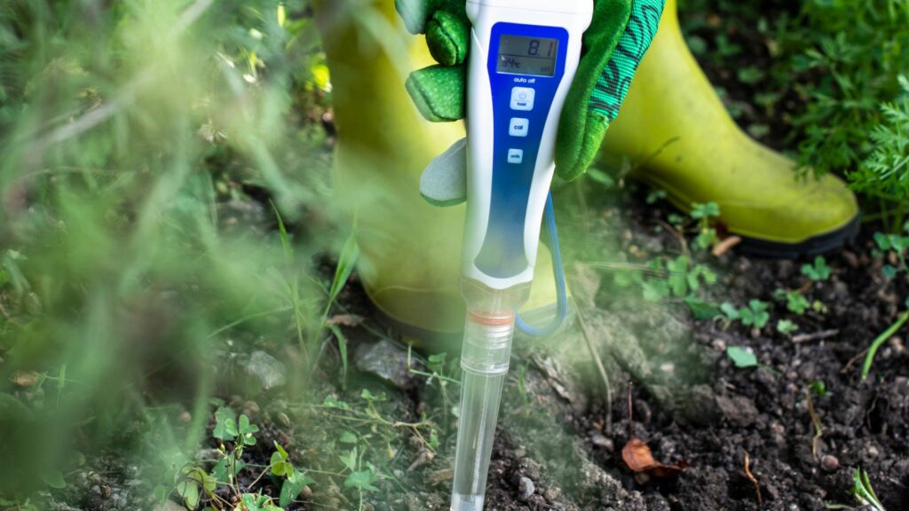 measuring soil ph