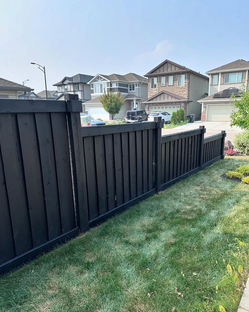 Paint Your Fence a Bold Color