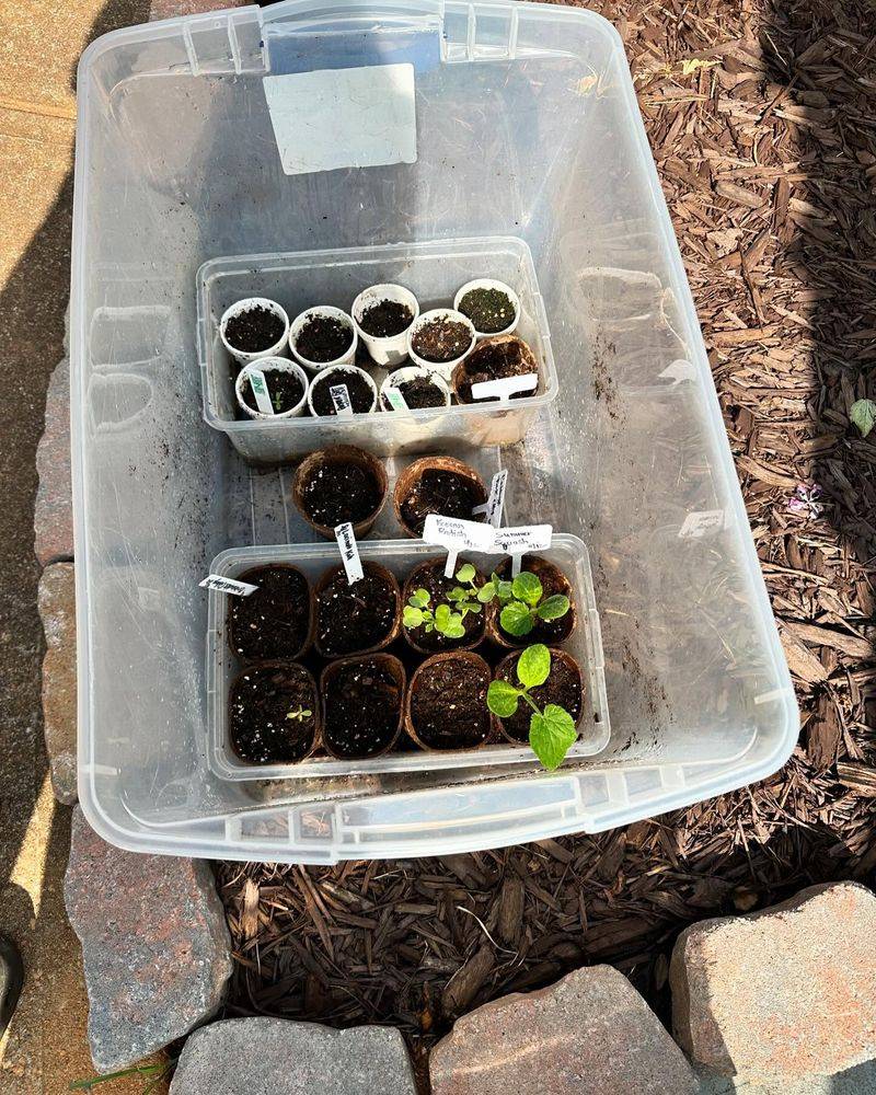 Plastic Storage Bins