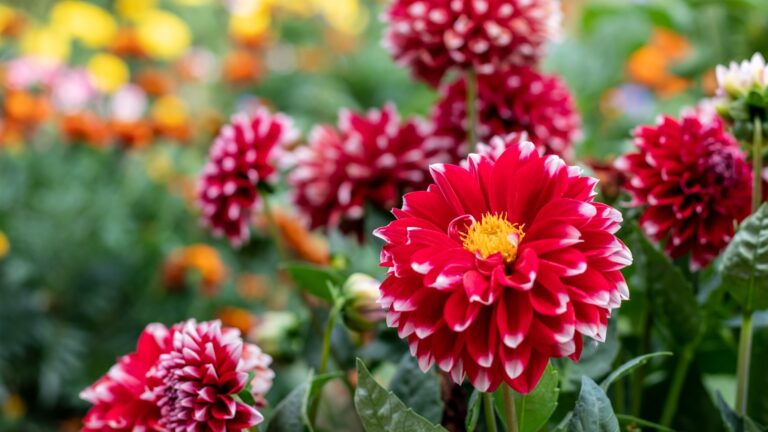 zinnia garden