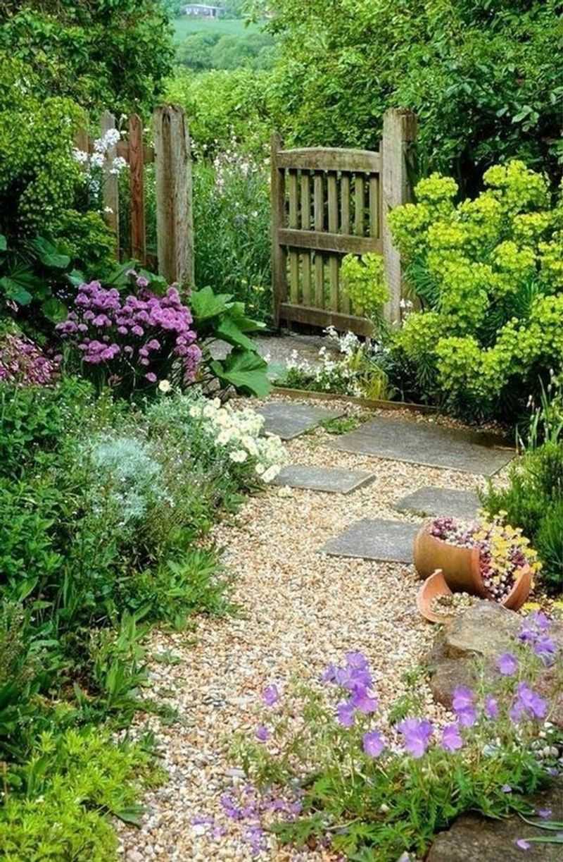 Start With A Gravel Path