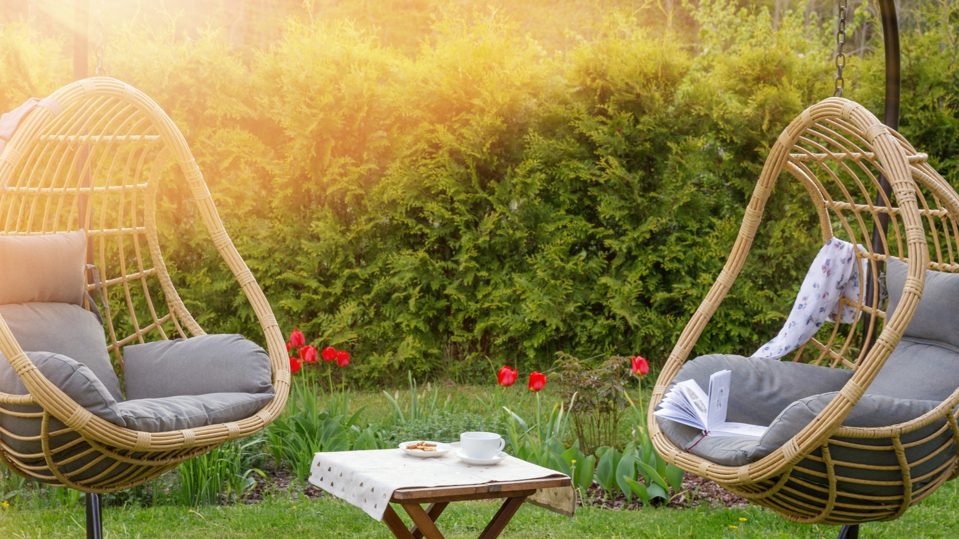 backyard seating