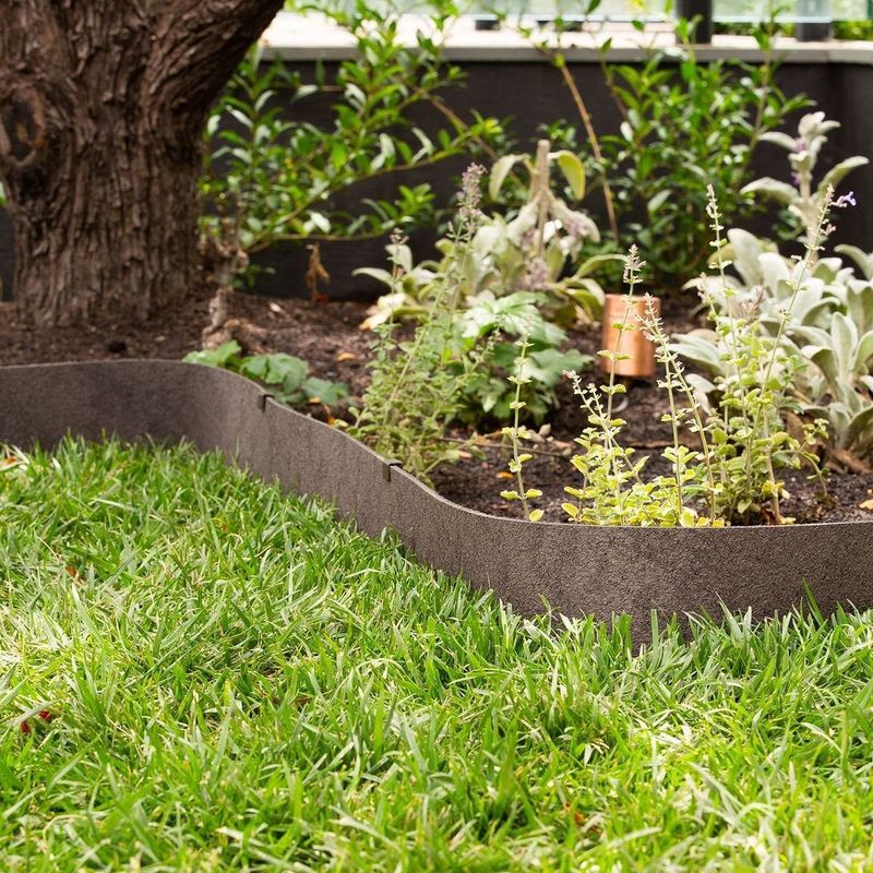 Install Proper Edging for Clean Lines