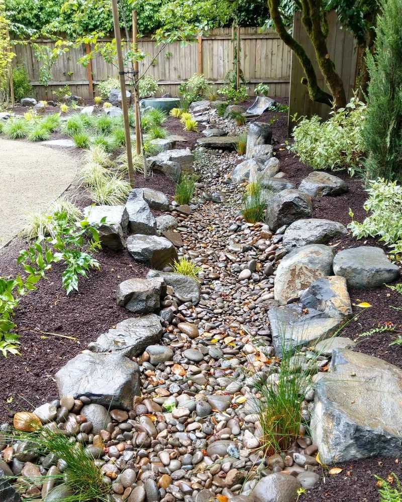 Dry Creek Bed Feature