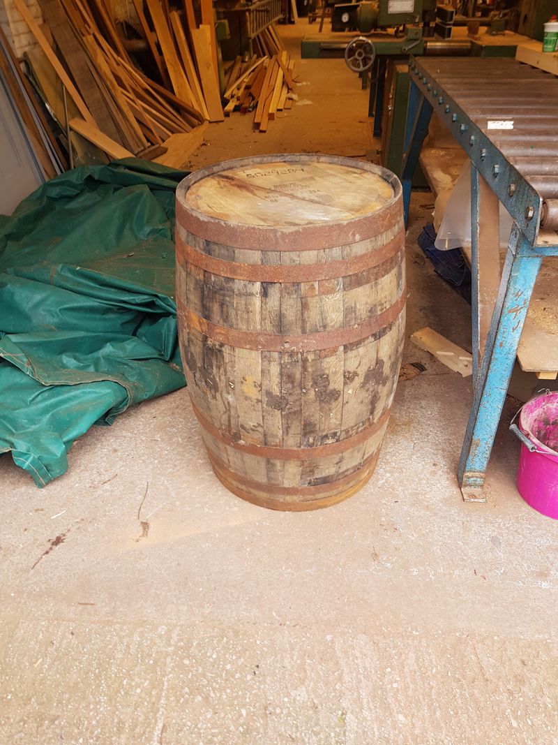 Whiskey Barrel Halves