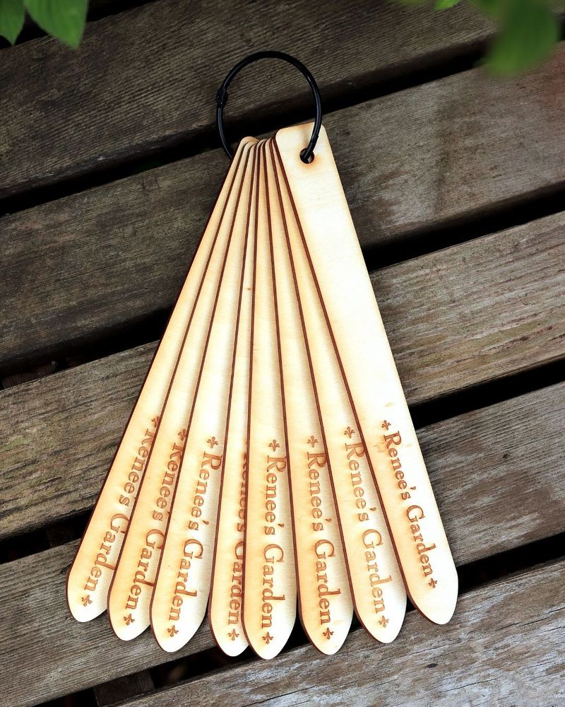 Wooden Spoons Become Plant Markers