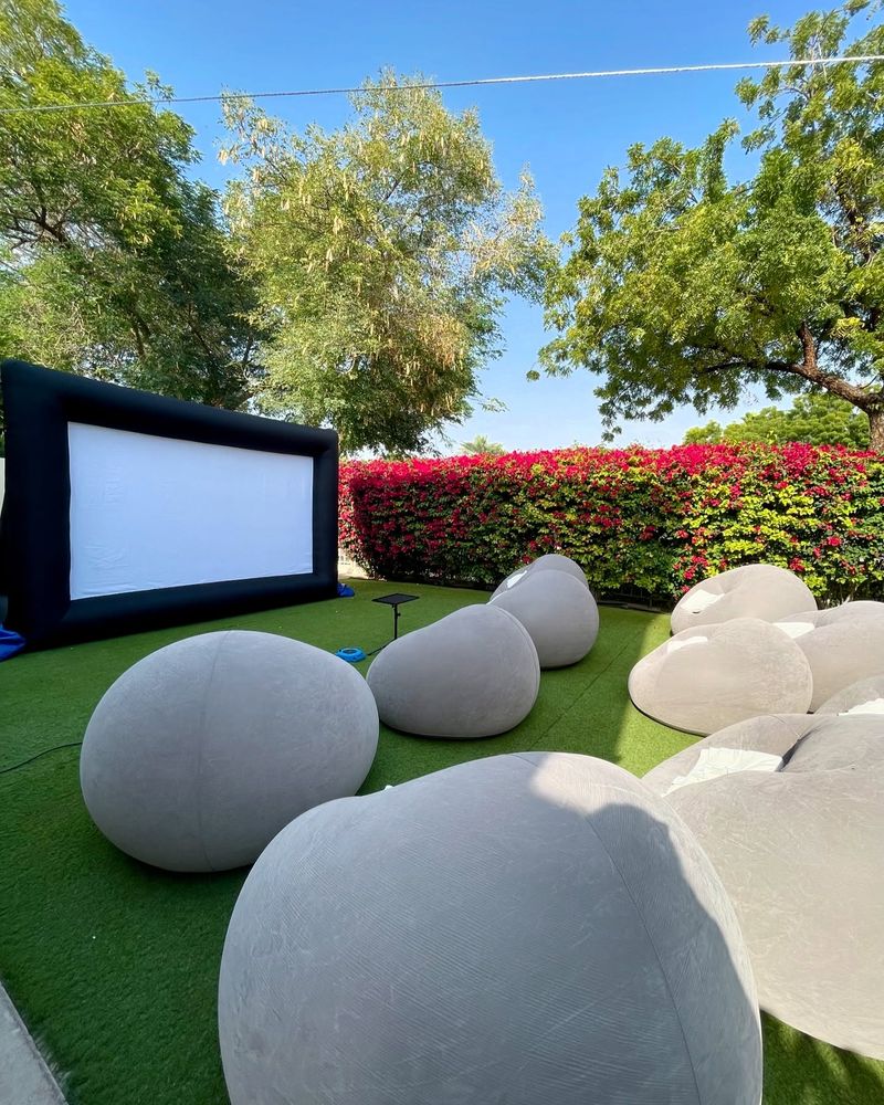 Create an Outdoor Movie Screen