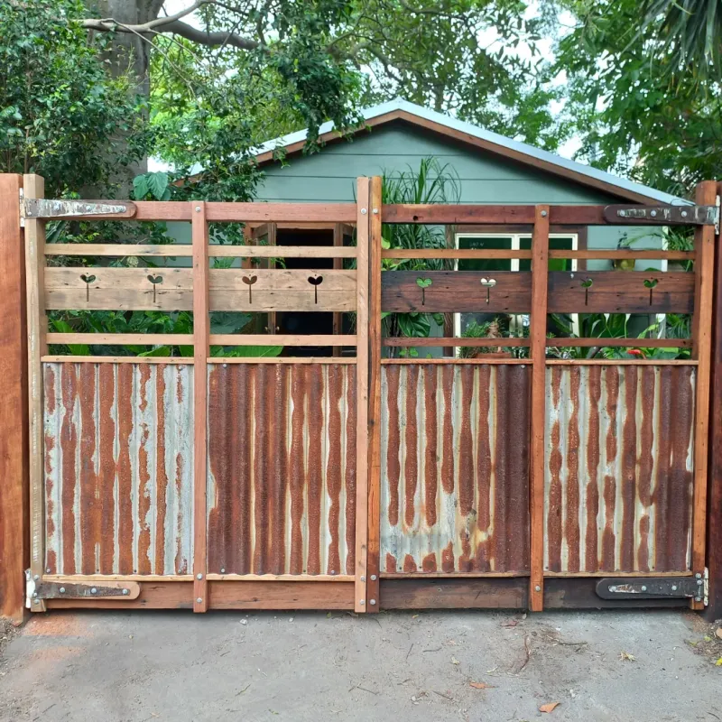 Reclaimed Wood Fence