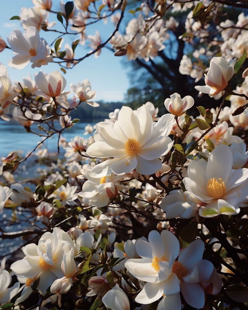 Magnolia Blossoms