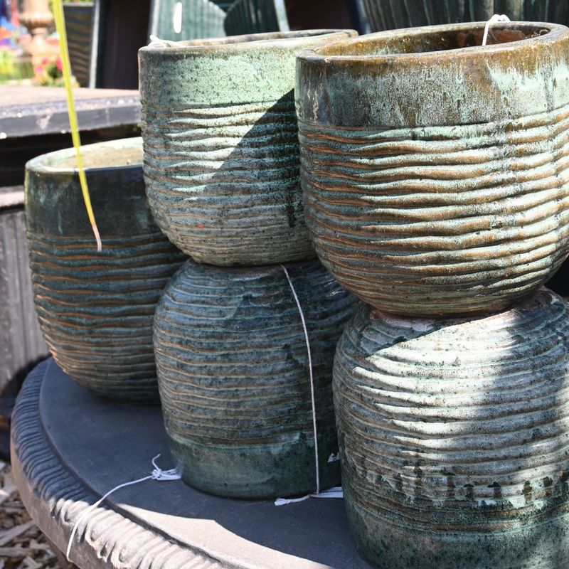 Stacked Terra Cotta Rings