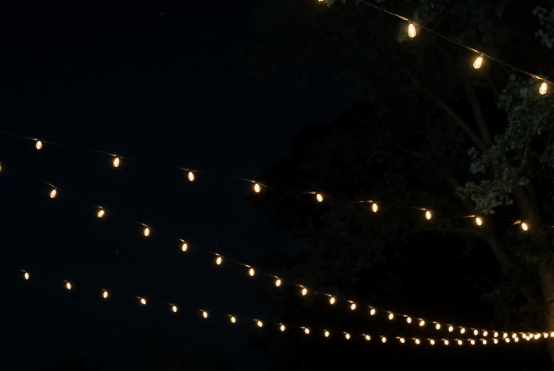 Hang String Lights Overhead
