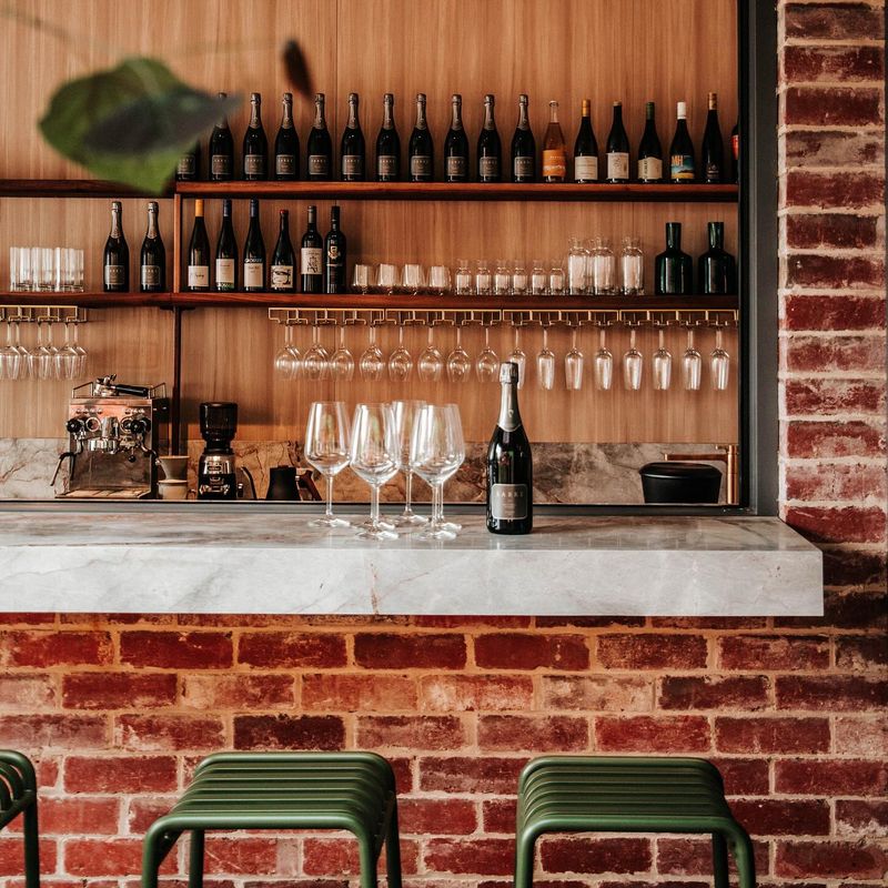 Outdoor Artisan Bar With Climate-Controlled Wine Storage
