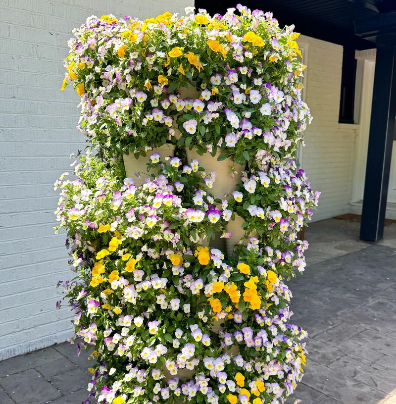 Flower Tower Columns