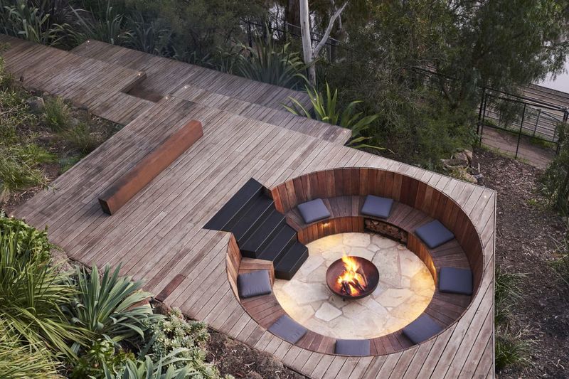 Sunken Conversation Pits