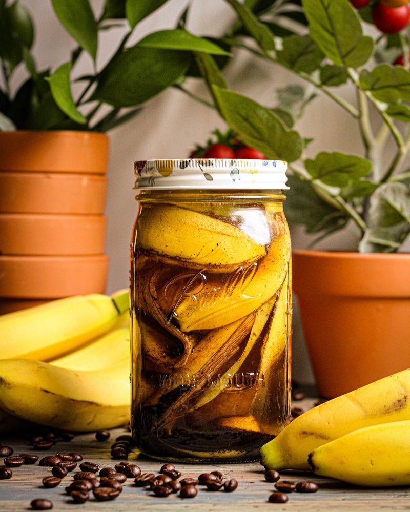 Banana Peel Tea For Potassium Power