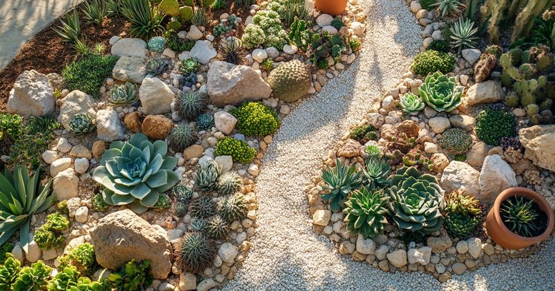 Succulent Tapestry Rockery