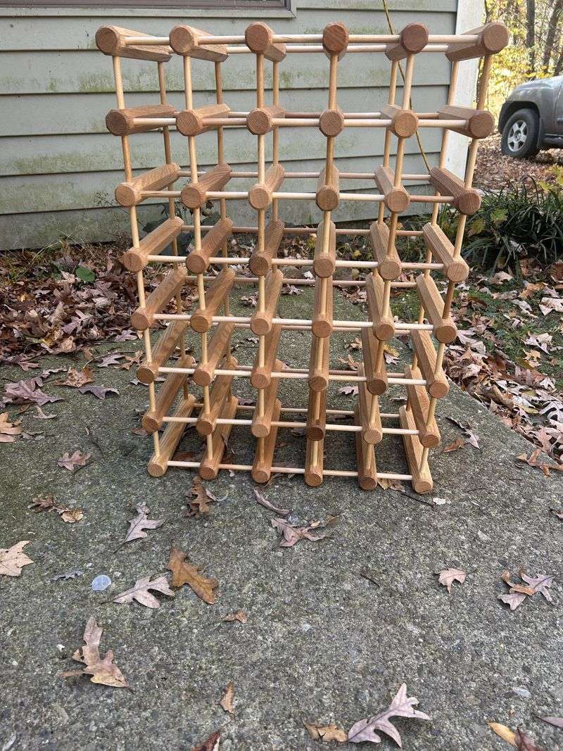 String Up Old Tennis Ball Containers