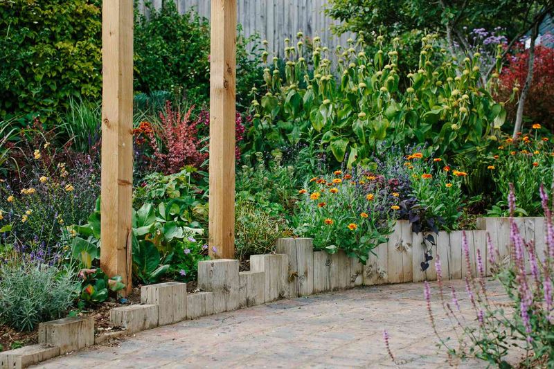 Mismatched Stone Edging That Creates Visual Chaos