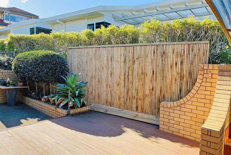 Bamboo Panel Fence