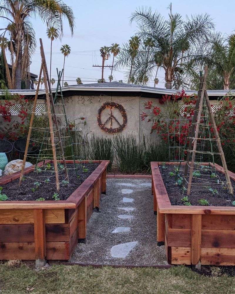 Build Raised Garden Beds from Pallets