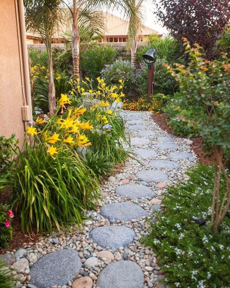 Stepping Stone Flower Paths