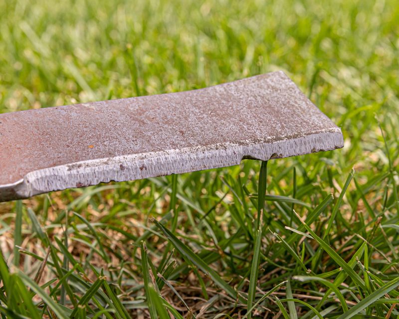 Using Dull Mower Blades