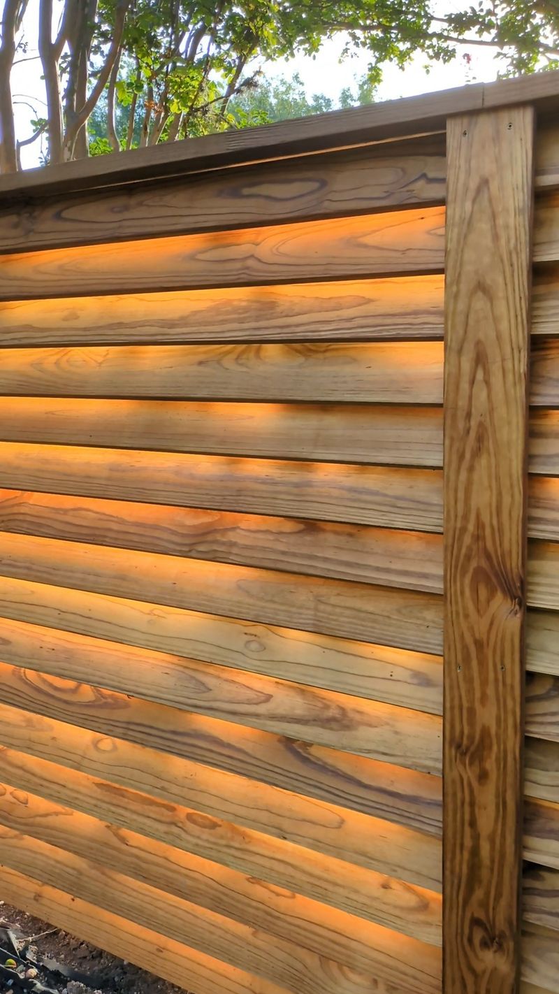 Louvered Privacy Panels